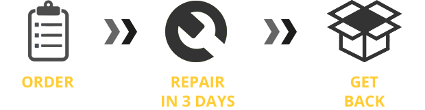 Order, repair in 3 days, get back